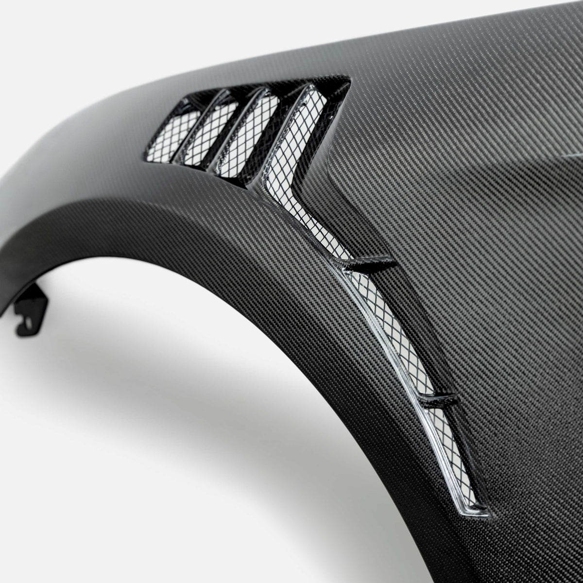 Type-TPF carbon fiber track pack fenders for 2020-2022 Ford Mustang Shelby GT500