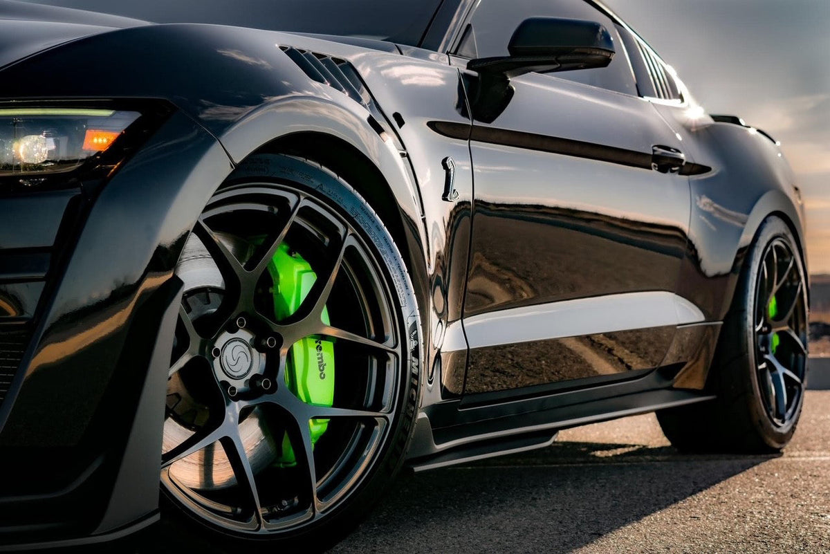 Type-TPF carbon fiber track pack fenders for 2020-2022 Ford Mustang Shelby GT500