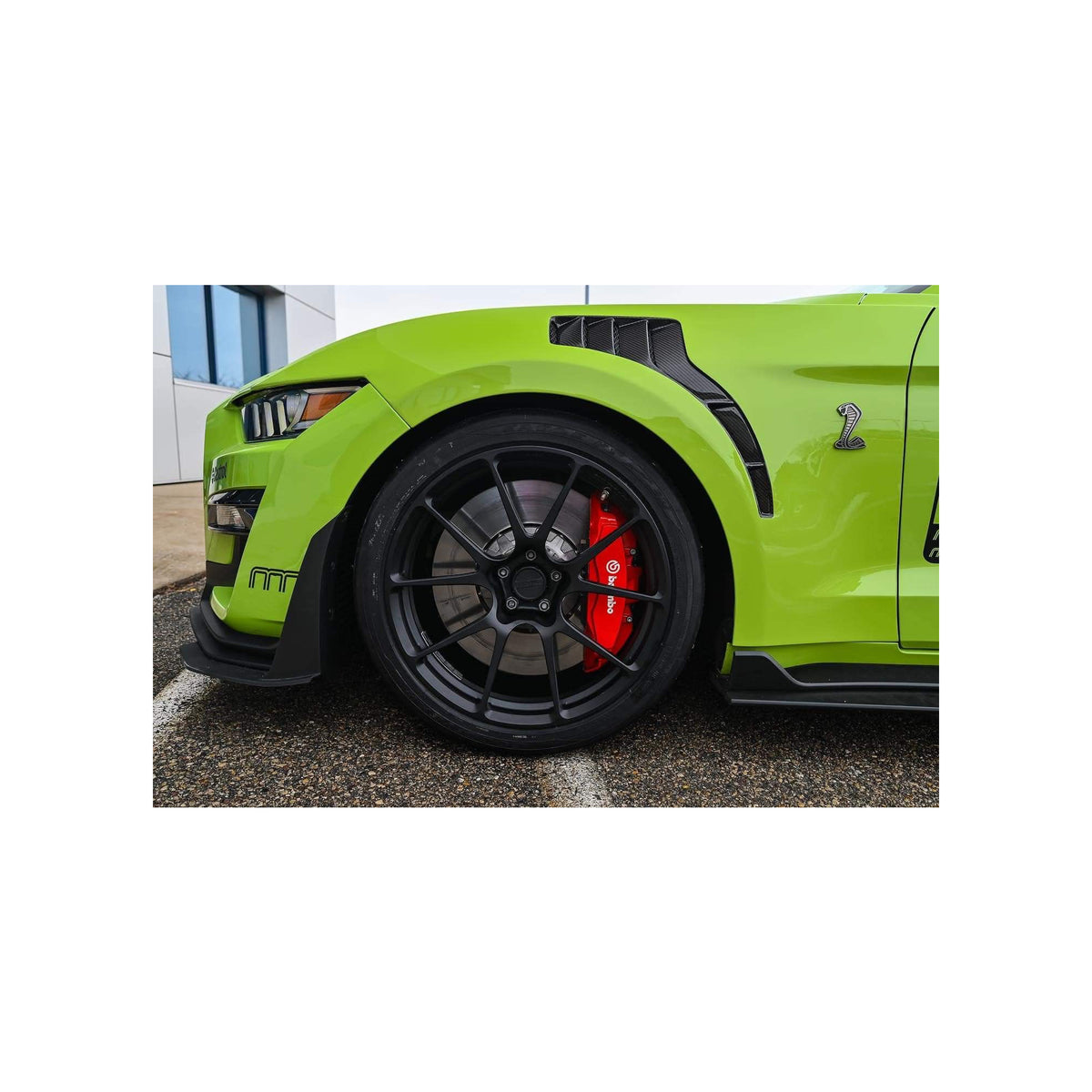 Type-TPF carbon fiber track pack fenders for 2020-2022 Ford Mustang Shelby GT500