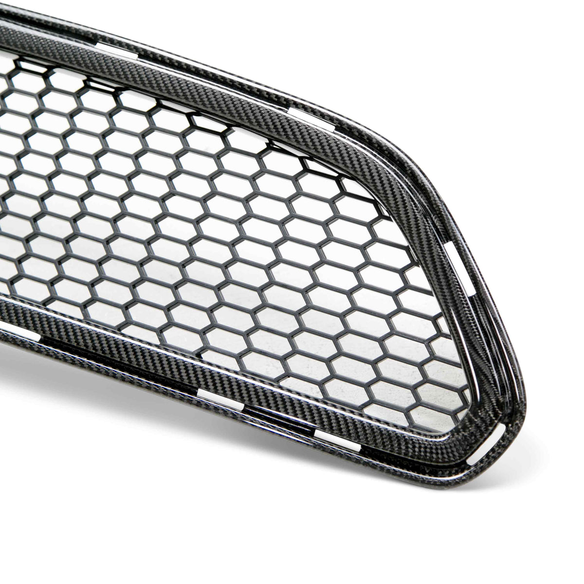 Type-AE carbon fiber upper grille for 2015-2017 Ford Mustang