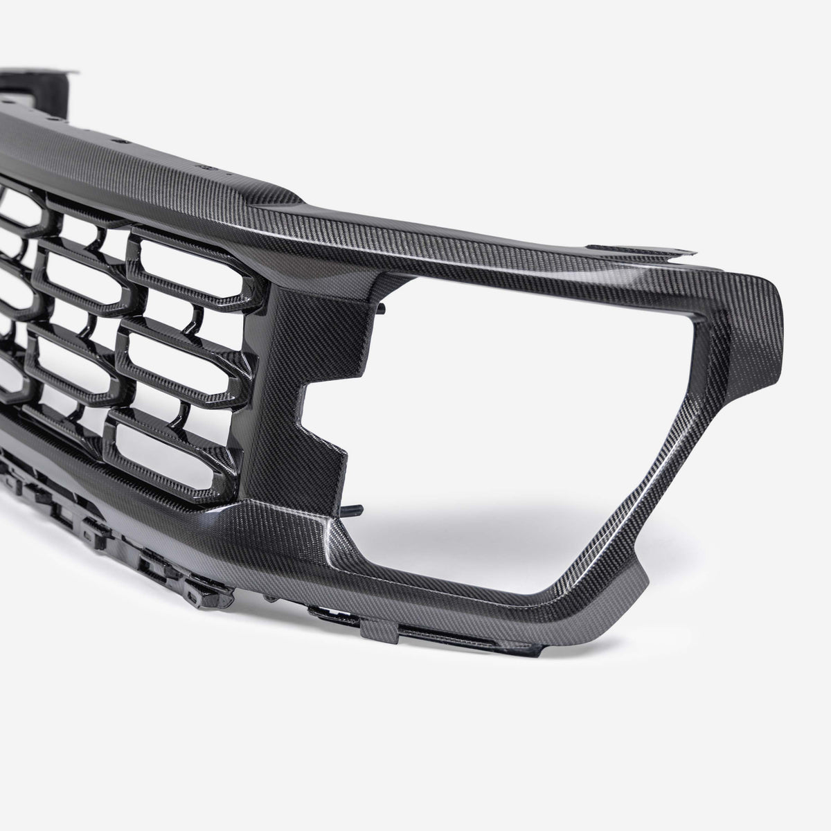 Carbon fiber front grille for 2024-2025 Ford F-150