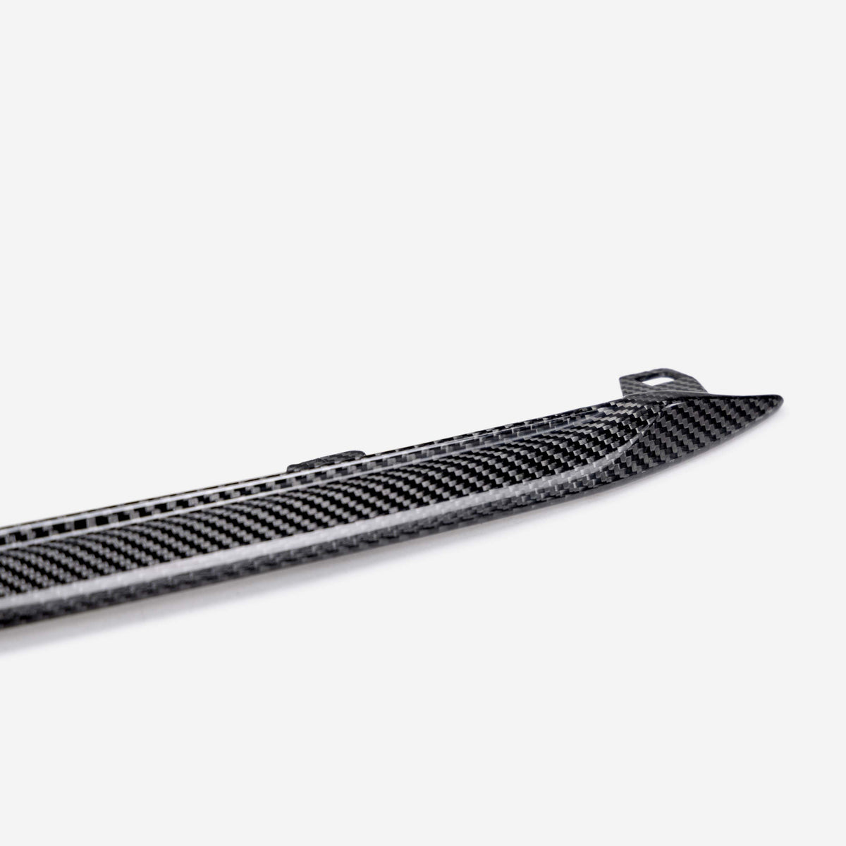 Type-OE carbon fiber front grille upper trim for 2022-2026 Cadillac CT5 Blackwing