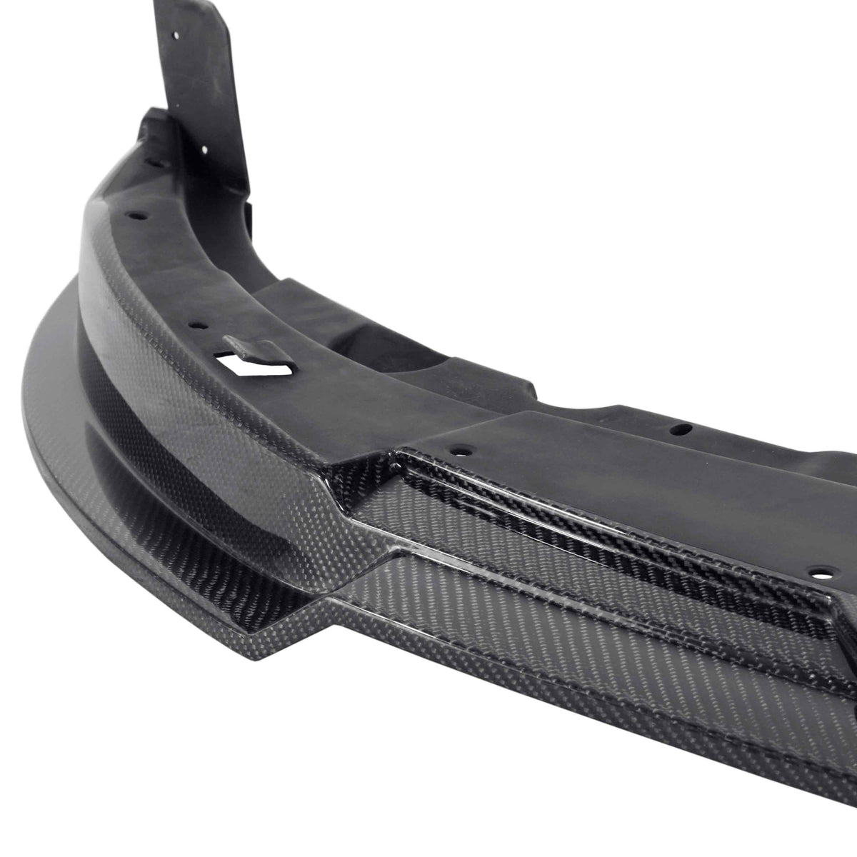 Type-GT carbon fiber front chin spoiler for 2010-2014 Ford Mustang Shelby GT500