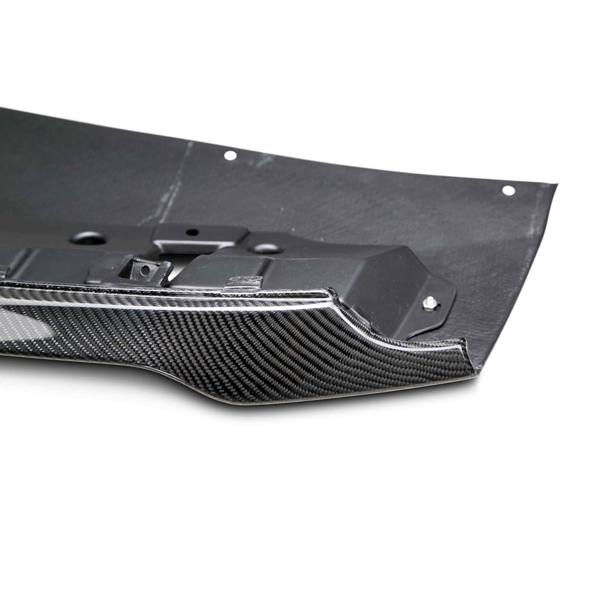 Carbon fiber front splitter for 2015-2020 Ford Mustang Shelby GT350 (3PC)