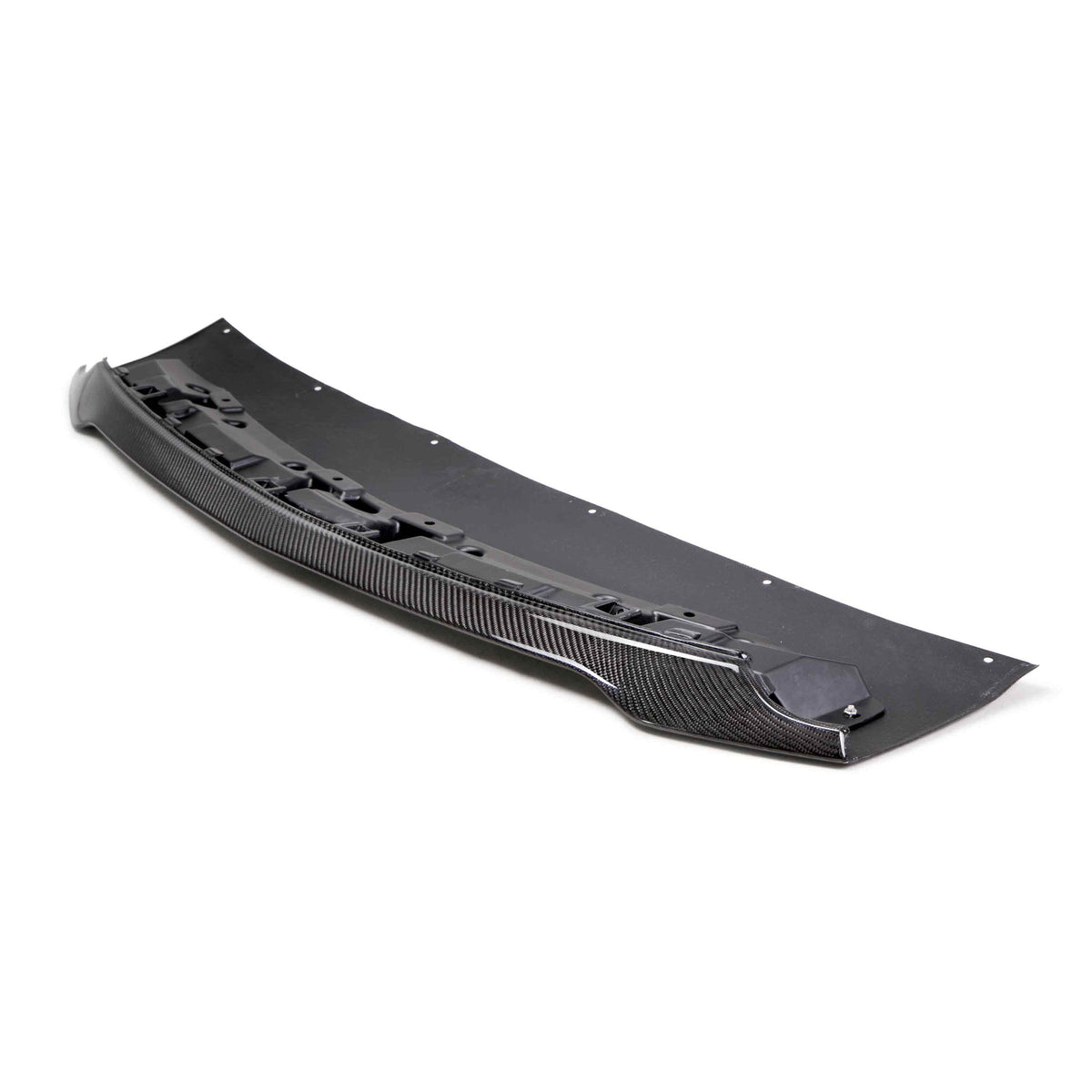 Carbon fiber front splitter for 2015-2020 Ford Mustang Shelby GT350 (3PC)