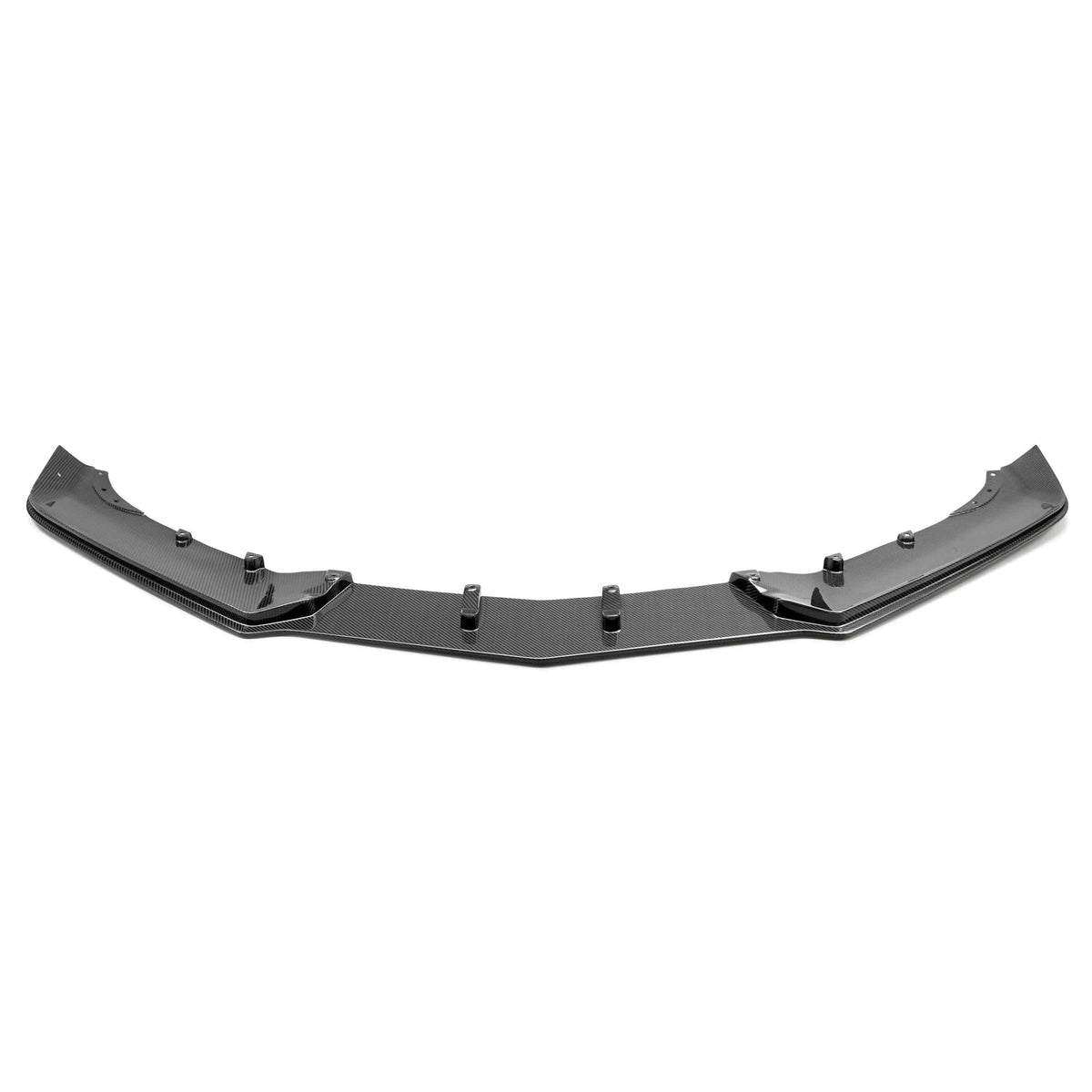Type-SS carbon fiber front chin spoiler for 2019-2023 Chevrolet Camaro SS (lower) -attaches to AC-FL19CHCAMSS-OE