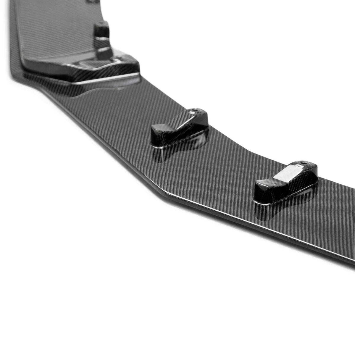 Type-SS carbon fiber front chin spoiler for 2019-2023 Chevrolet Camaro SS (lower) -attaches to AC-FL19CHCAMSS-OE
