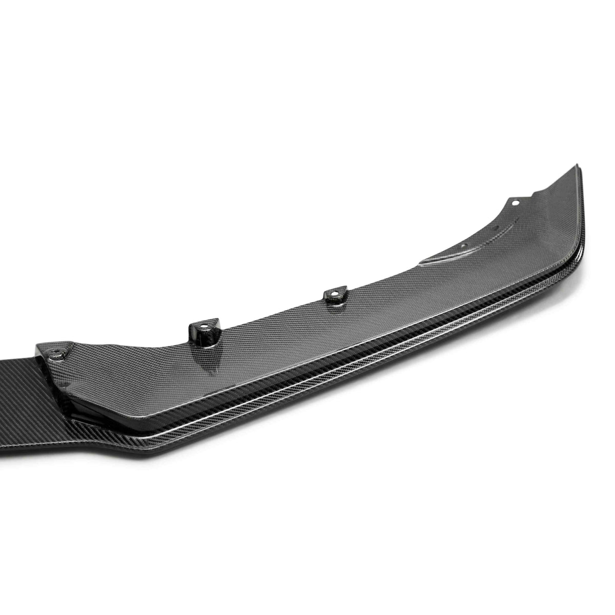 Type-SS carbon fiber front chin spoiler for 2019-2023 Chevrolet Camaro SS (lower) -attaches to AC-FL19CHCAMSS-OE