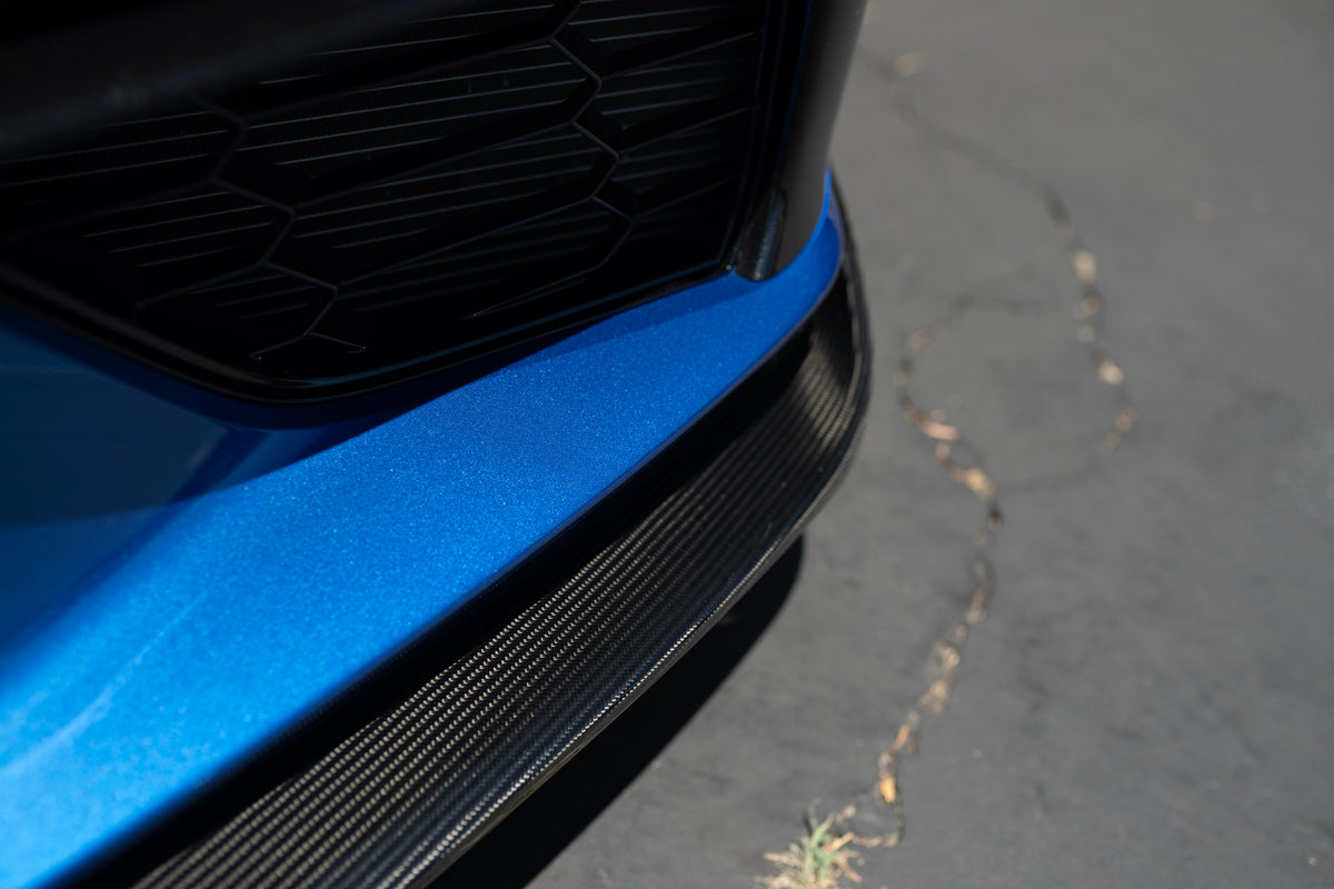Type-MB carbon fiber front lip for 2020-2024 Chevrolet C8