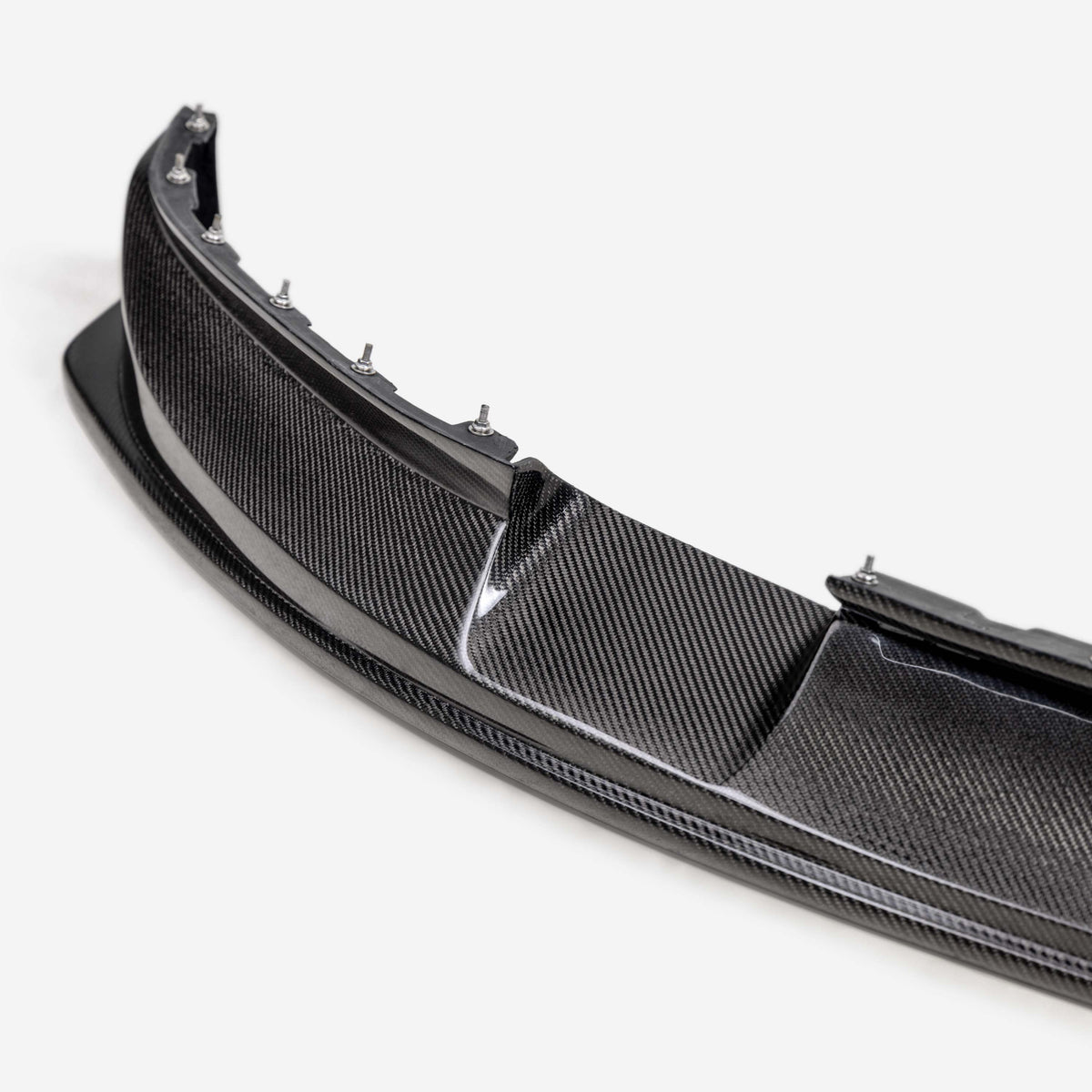 Type-MB carbon fiber front chin spoiler for 2021-2024 Ford F-150