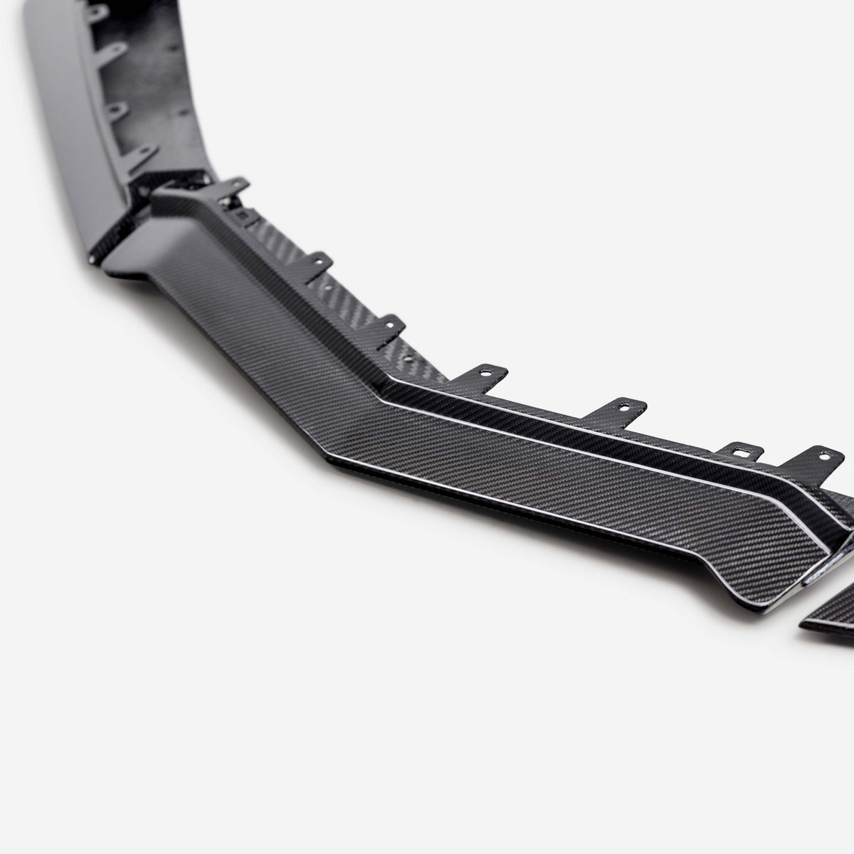 Type-OE carbon fiber front lip for 2023 Chevrolet C8 Z06