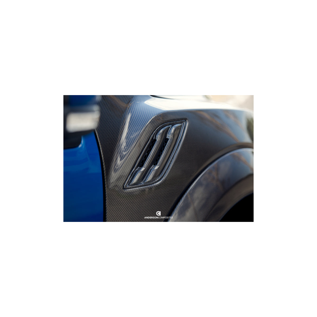 Carbon fiber front fender flares for 2017-2020 Ford Raptor