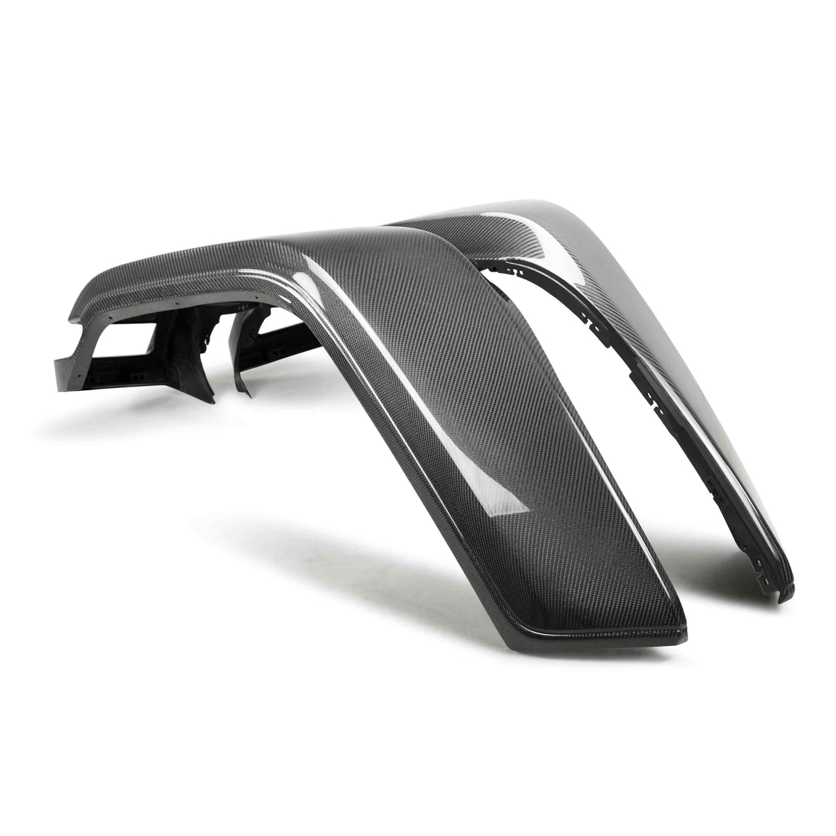 Carbon fiber front fender flares for 2020-2024 Jeep Gladiator (JT)