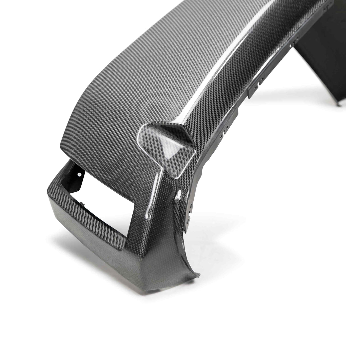 Carbon fiber front fender flares for 2020-2024 Jeep Gladiator (JT)