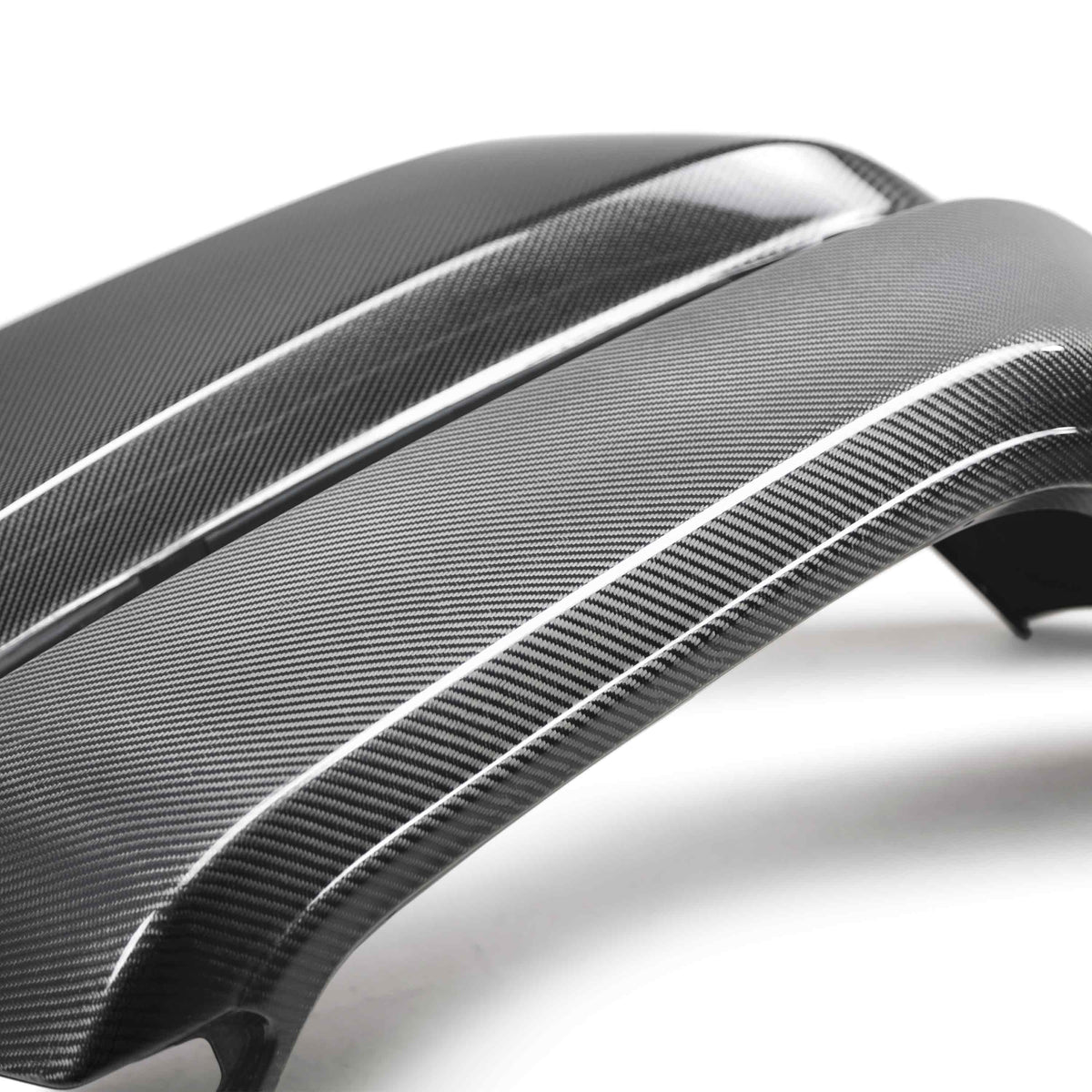 Carbon fiber front fender flares for 2020-2024 Jeep Gladiator (JT)