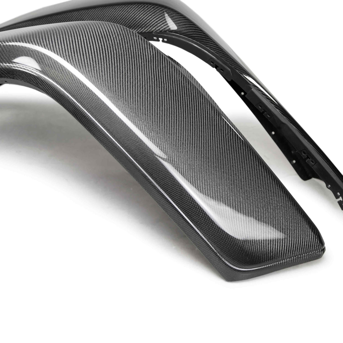Carbon fiber front fender flares for 2020-2024 Jeep Gladiator (JT)