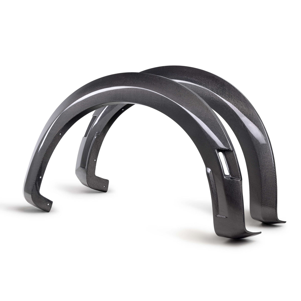 Carbon fiber rear fender flares for 2021-2024 Ford F-150 Raptor