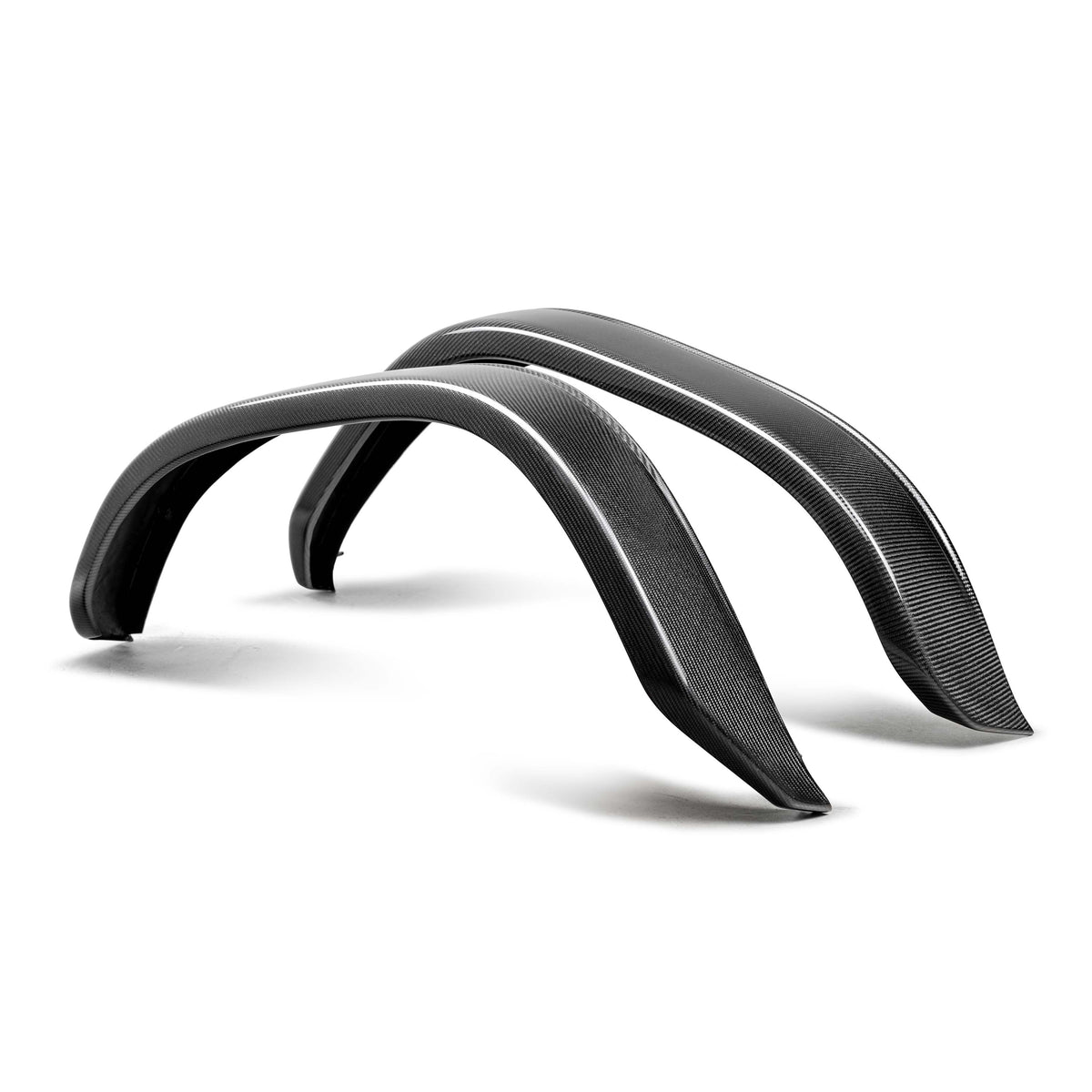 Carbon fiber front fender flares for 2022-2024 Ford Bronco Everglade