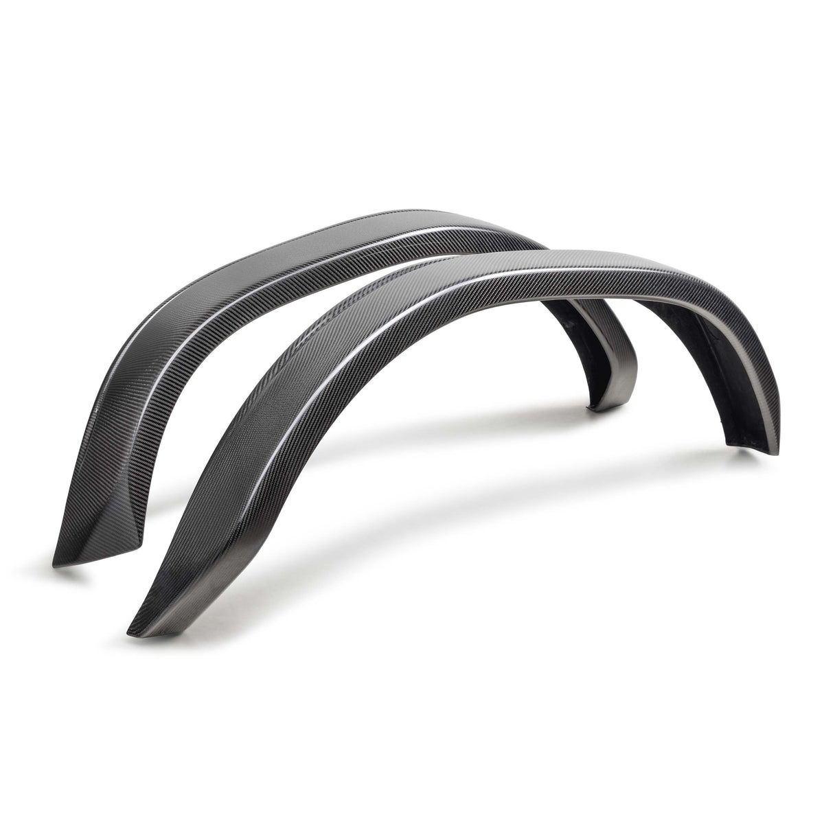 Everglades Style Carbon Fiber Rear Quarter Panel Flares for 2022-2024 Ford Bronco 2DR