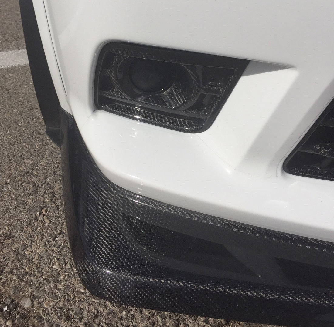 Type-Z28 carbon fiber air duct bezels for 2014-2015 Chevrolet Camaro Z28