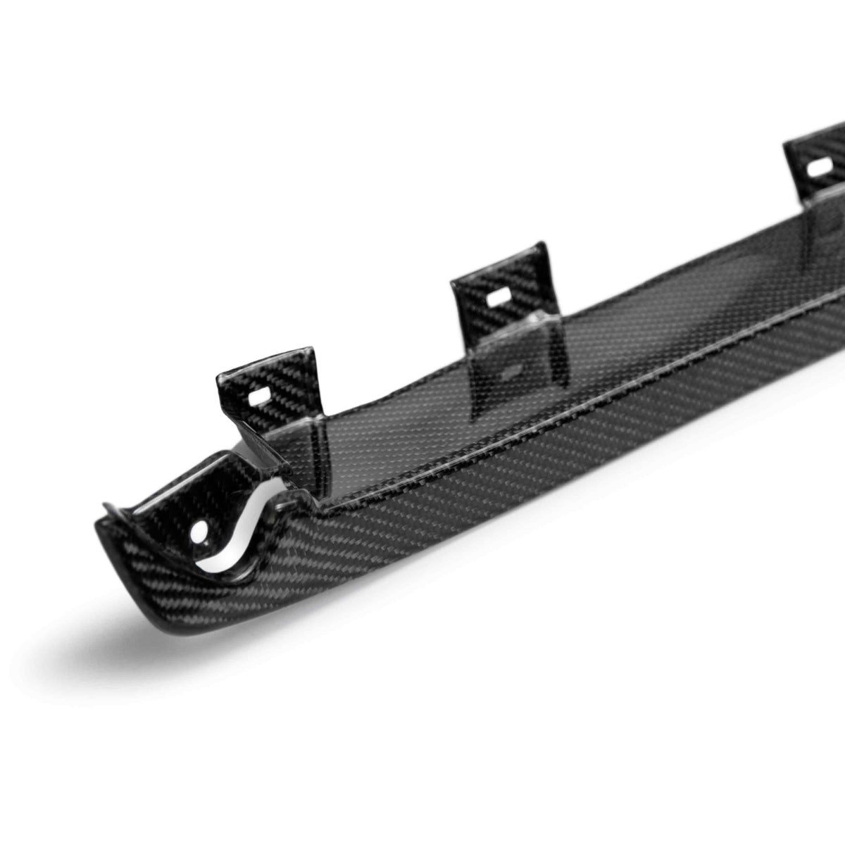 Carbon fiber rear splash guards for 2015-2020 Ford Mustang Shelby GT350