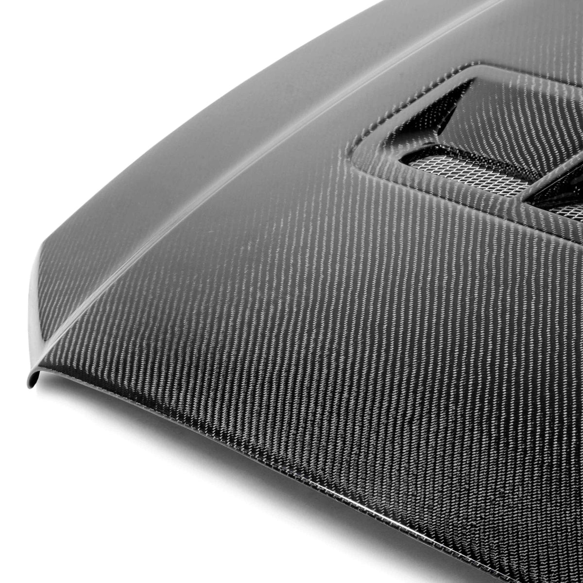 Type-GT carbon fiber hood for 2010-2014 Shelby GT500 and 2013-2014 Ford Mustang