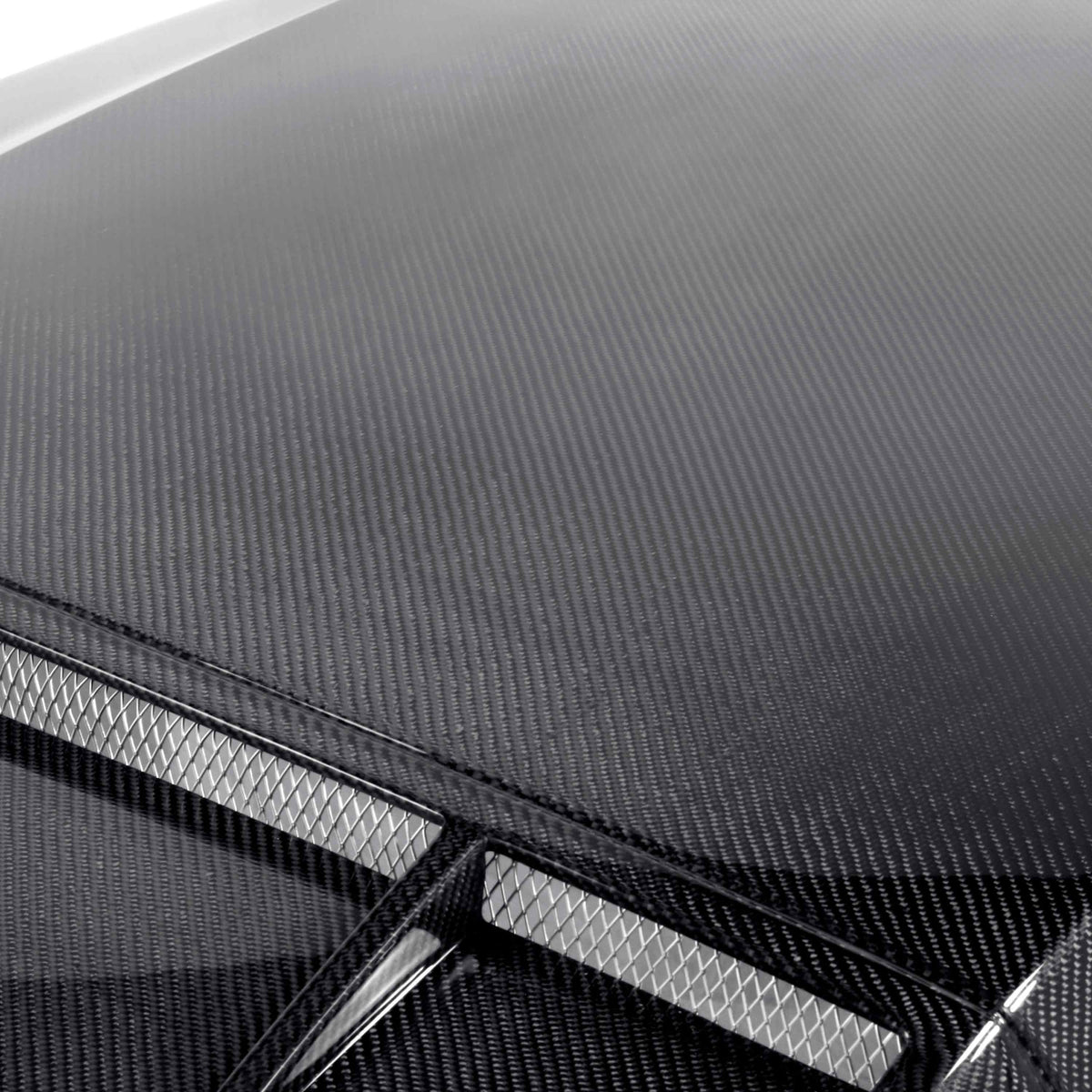 Type-TS ram air carbon fiber hood for 2010-2014 Shelby GT500 and 2013-2014 Ford Mustang