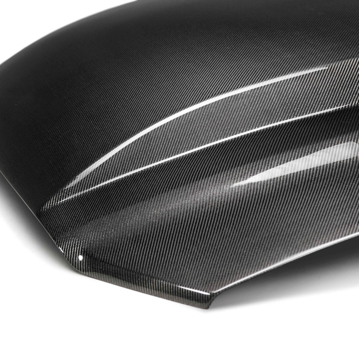 Type-CJ carbon fiber cowl hood for 2013-2014 Ford Mustang