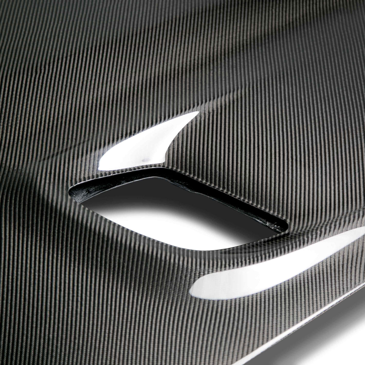 Type-OE carbon fiber hood for 2015-2019 Dodge Challenger Hellcat
