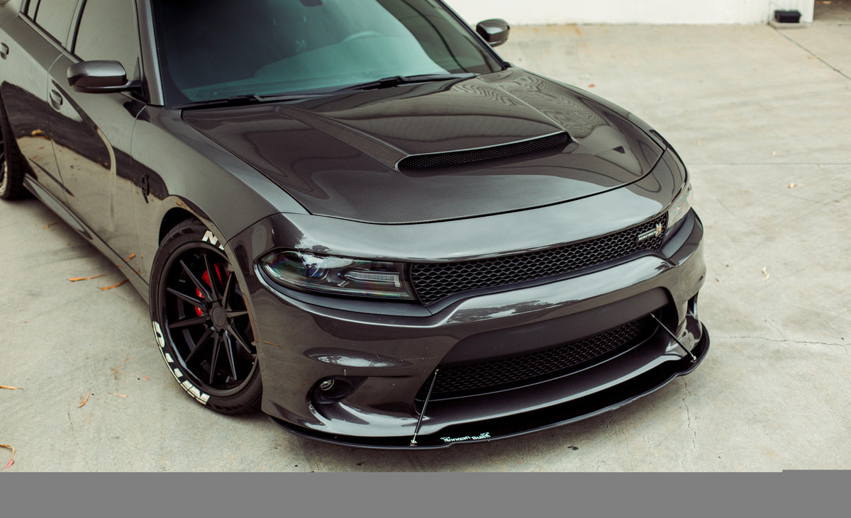 Type-DM (Demon Style) carbon fiber hood for 2015-2023 Dodge Charger