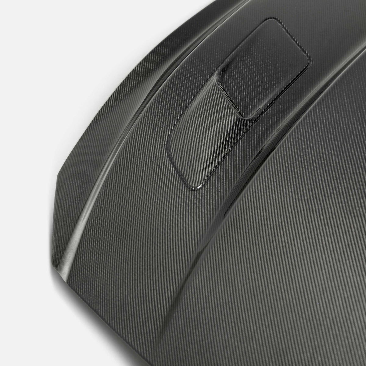 Type-CJ double sided carbon fiber cowl hood for 2015-2017 Ford Mustang