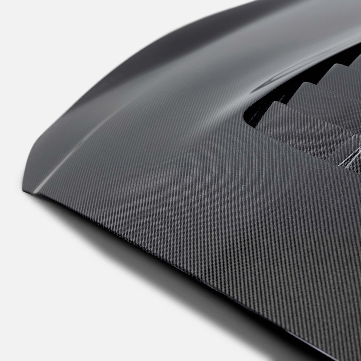 Type-GT5 double sided carbon fiber hood for 2015-2020 Ford Mustang Shelby GT350 & GT350R