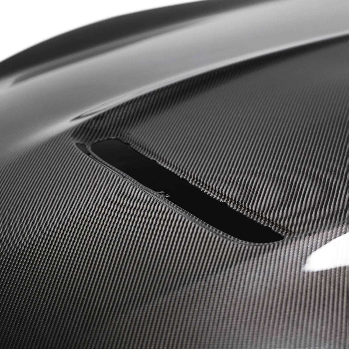 Double sided carbon fiber hood for 2015-2020 Ford Mustang Shelby GT350 & GT350R