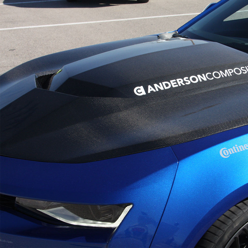 Type-AZ double sided carbon fiber hood for 2016-2024 Chevrolet Camaro