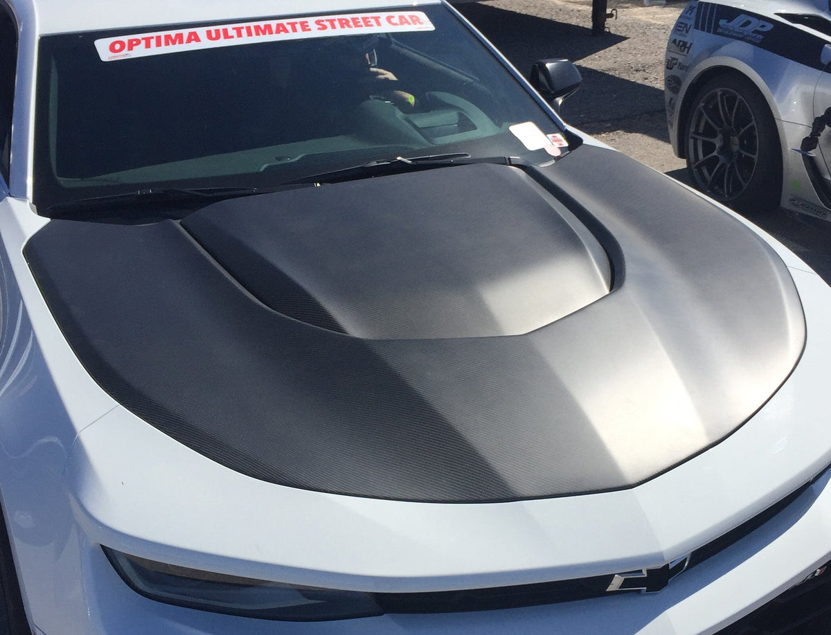 Type-OE dry carbon fiber hood for 2017-2023 Chevrolet Camaro ZL1