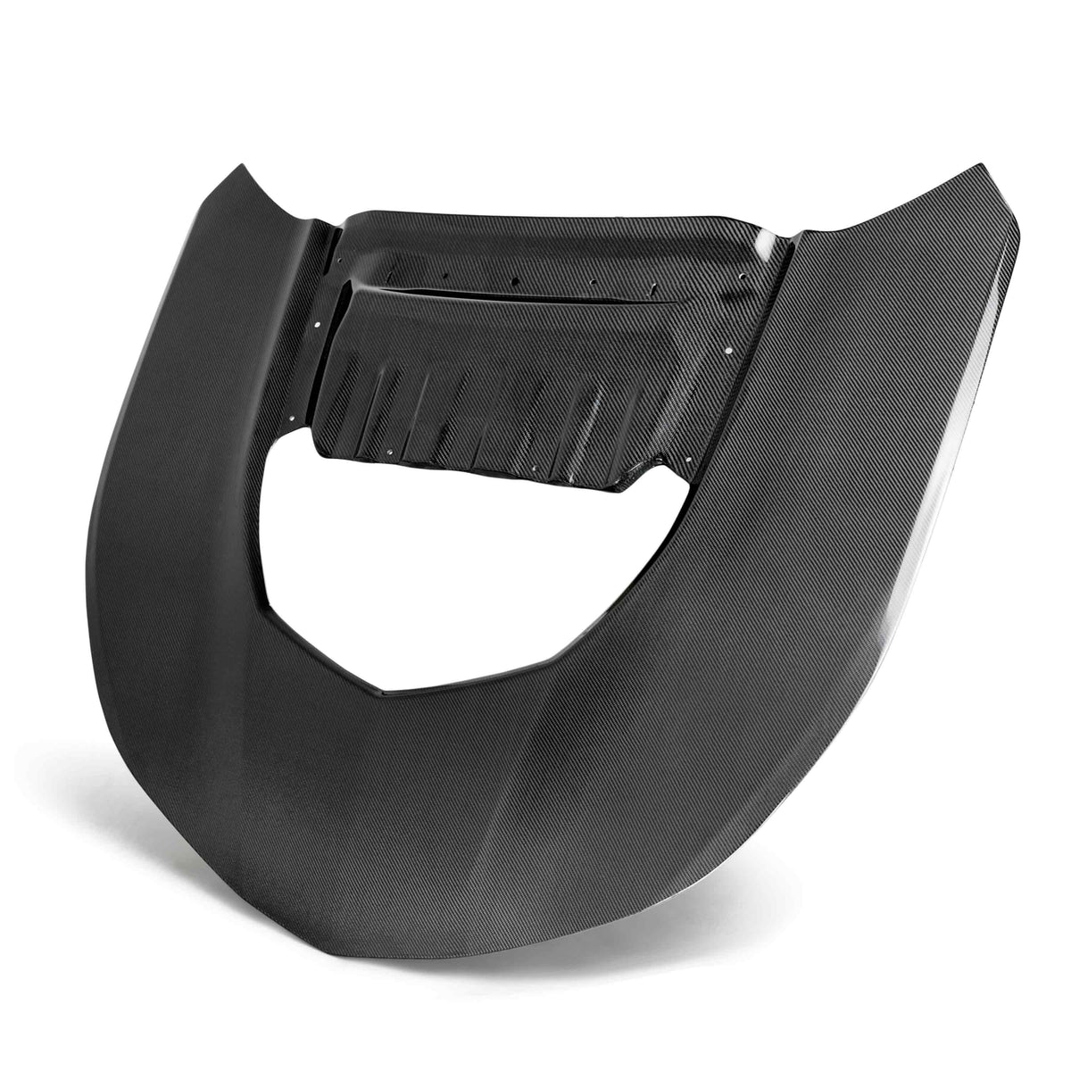 Type-OE double sided carbon fiber hood without hood insert for 2017-2023 Chevrolet Camaro ZL1