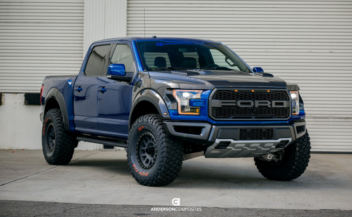 Type-OE carbon fiber hood for 2017-2020 Ford Raptor