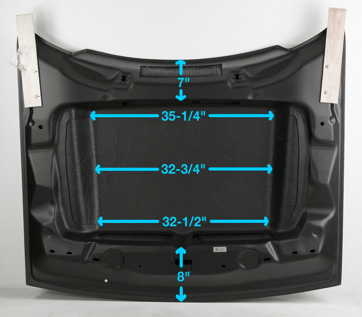 Type-DP carbon fiber Demon Style cowl hood for 2018-2023 Challenger