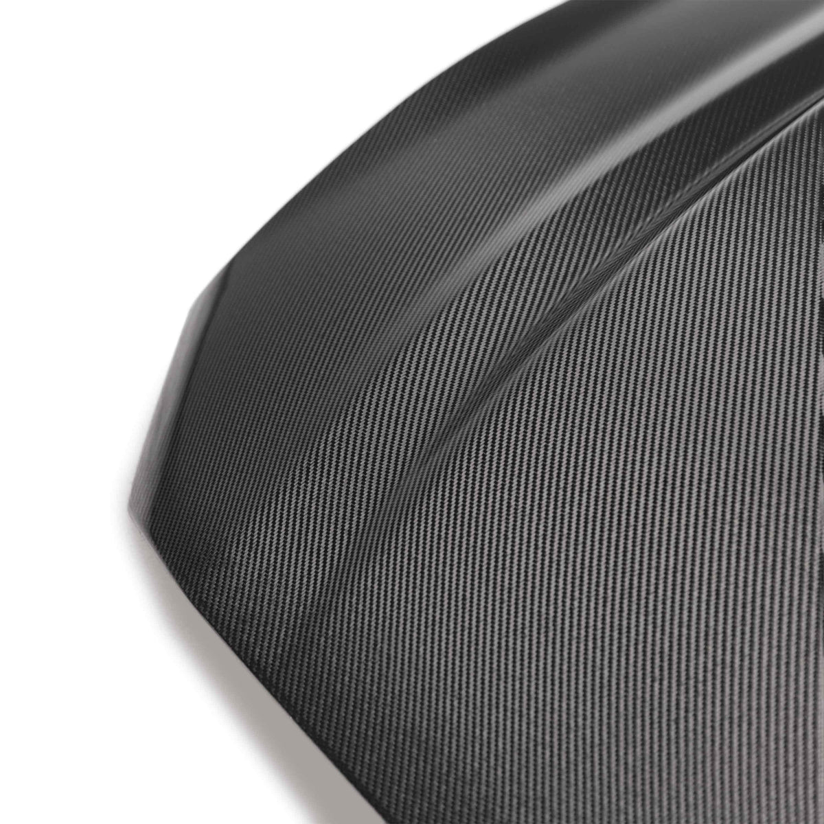 Type-CJ double sided carbon fiber cowl hood for 2018-2023 Ford Mustang