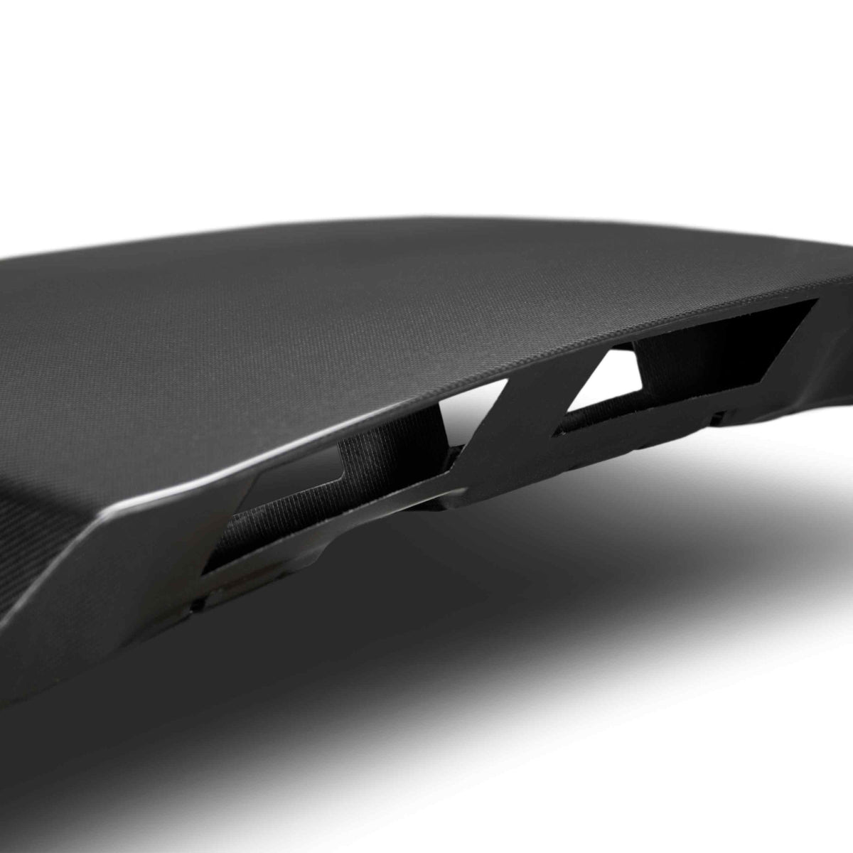 Type-CJ double sided carbon fiber cowl hood for 2018-2023 Ford Mustang