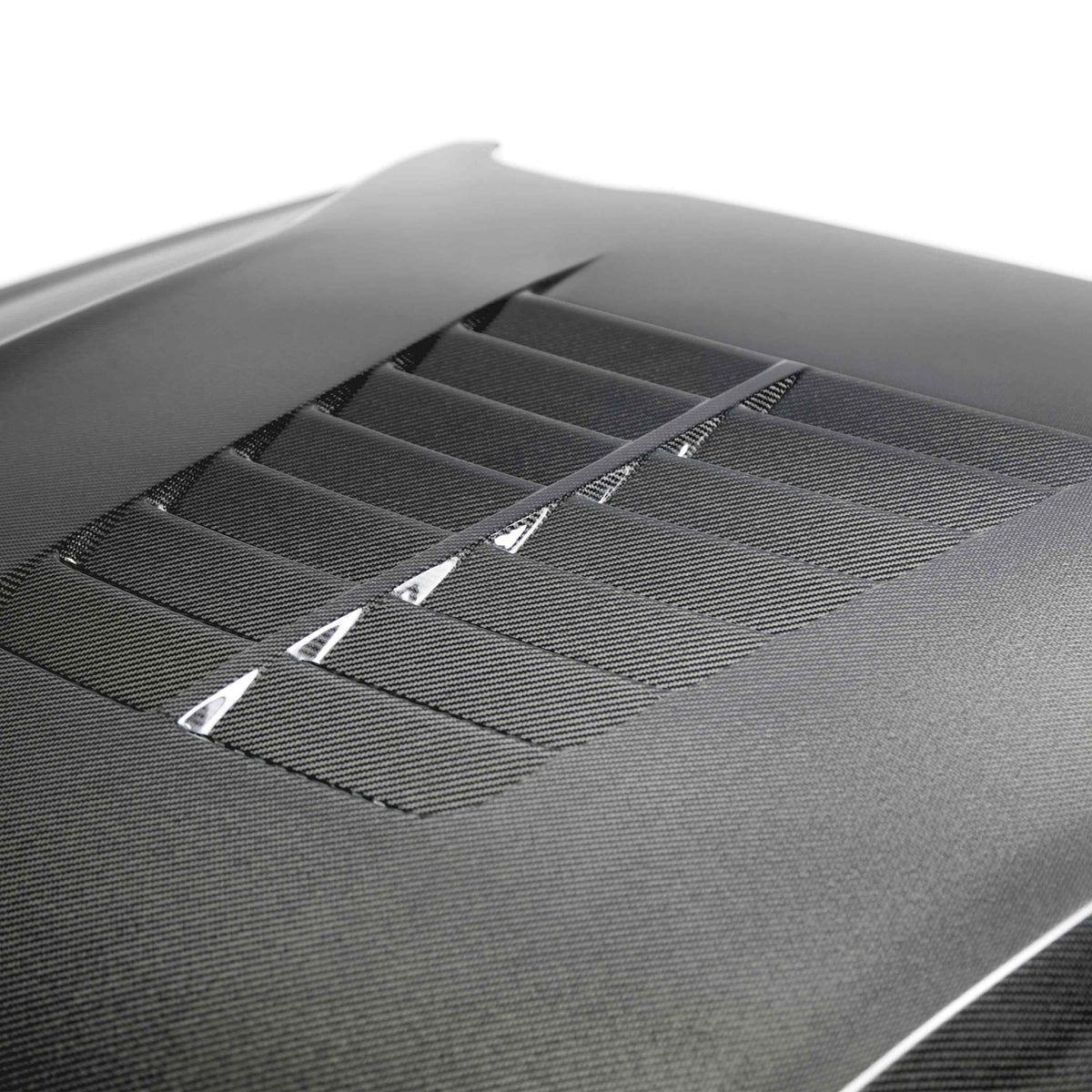 Type-GT5 double sided carbon fiber hood for 2018-2023 Ford Mustang