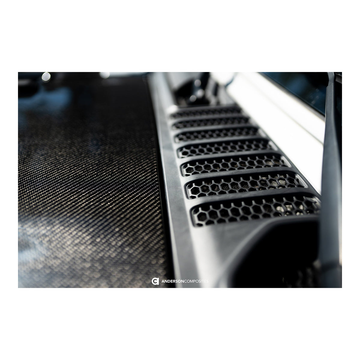 Type-OE carbon fiber hood for 2018-2024 Jeep Wrangler and Gladiator Rubicon