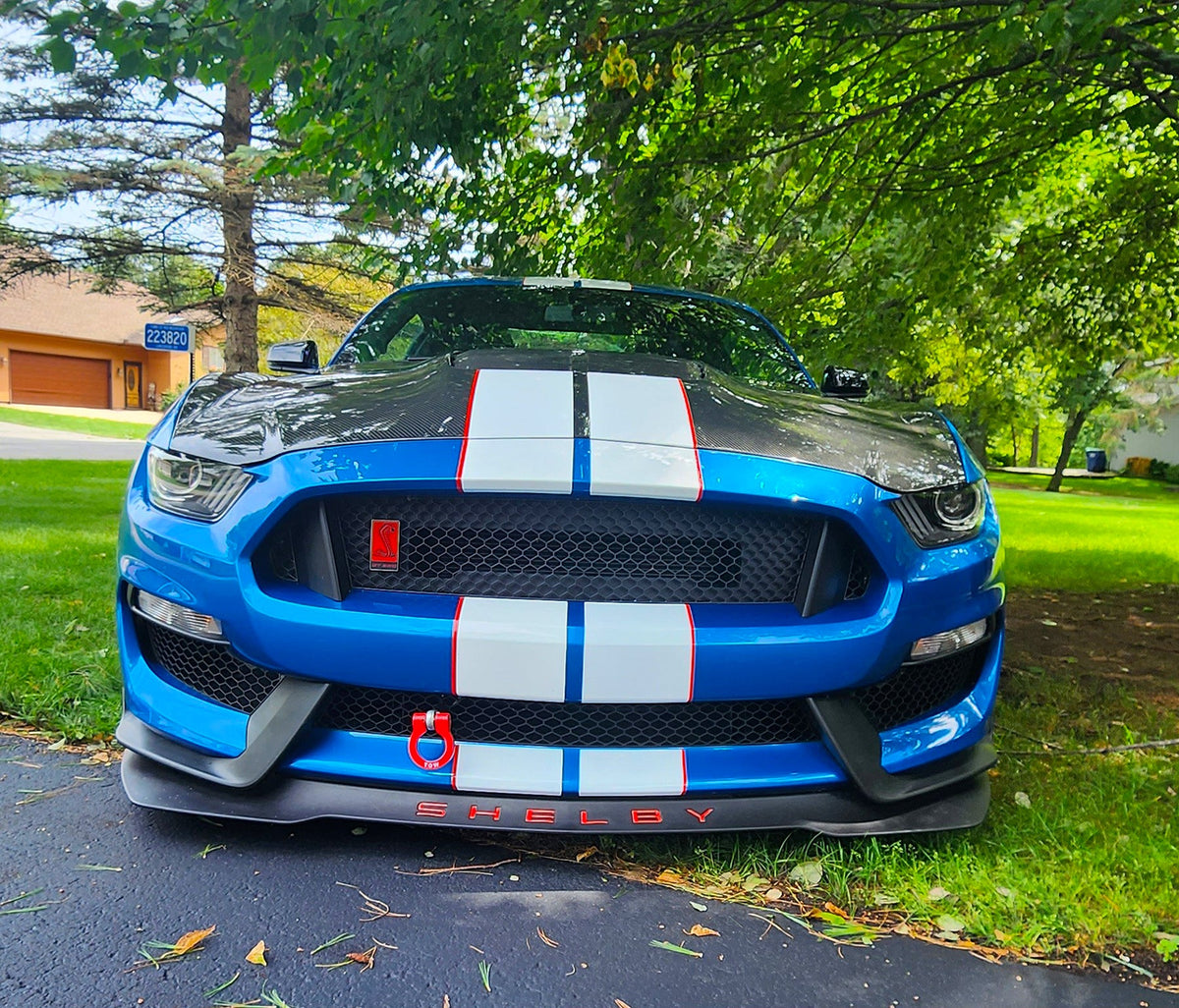 Type-OE double-sided carbon fiber hood for 2020-2022 Ford Mustang Shelby GT500