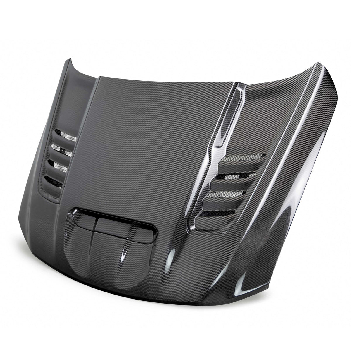 OE-style carbon fiber hood for 2021-2024 RAM TRX and 2025-2026 RHO