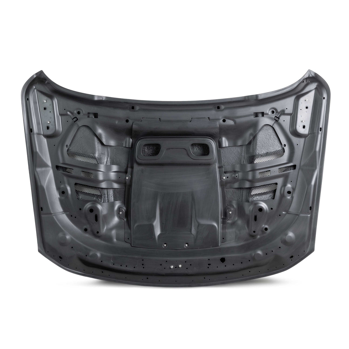 OE-style carbon fiber hood for 2021-2024 RAM TRX and 2025-2026 RHO