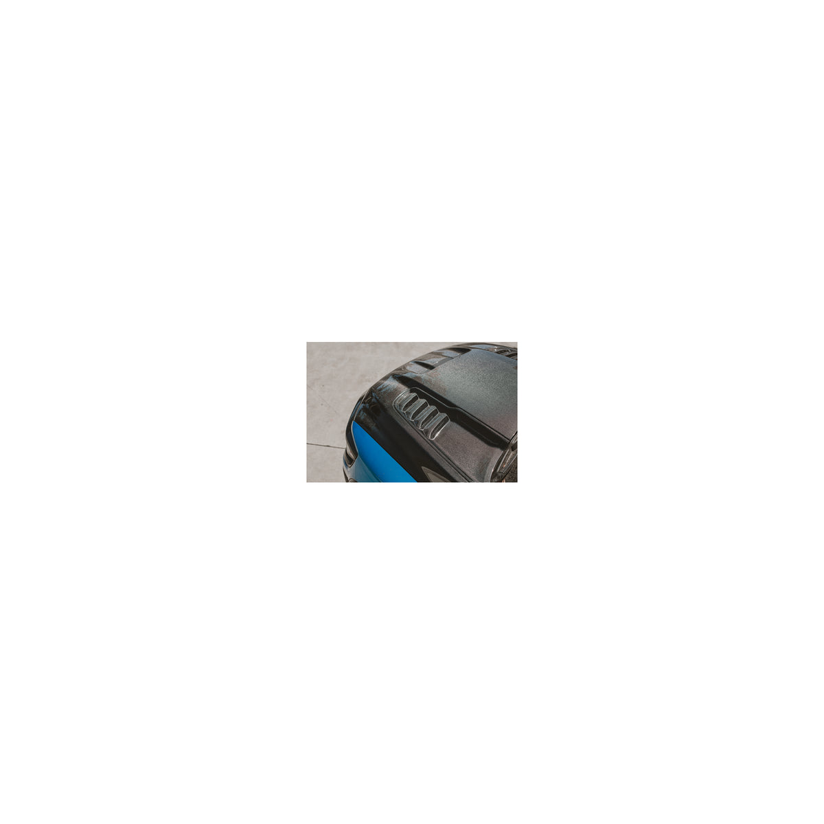OE-style carbon fiber hood for 2021-2024 RAM TRX and 2025-2026 RHO