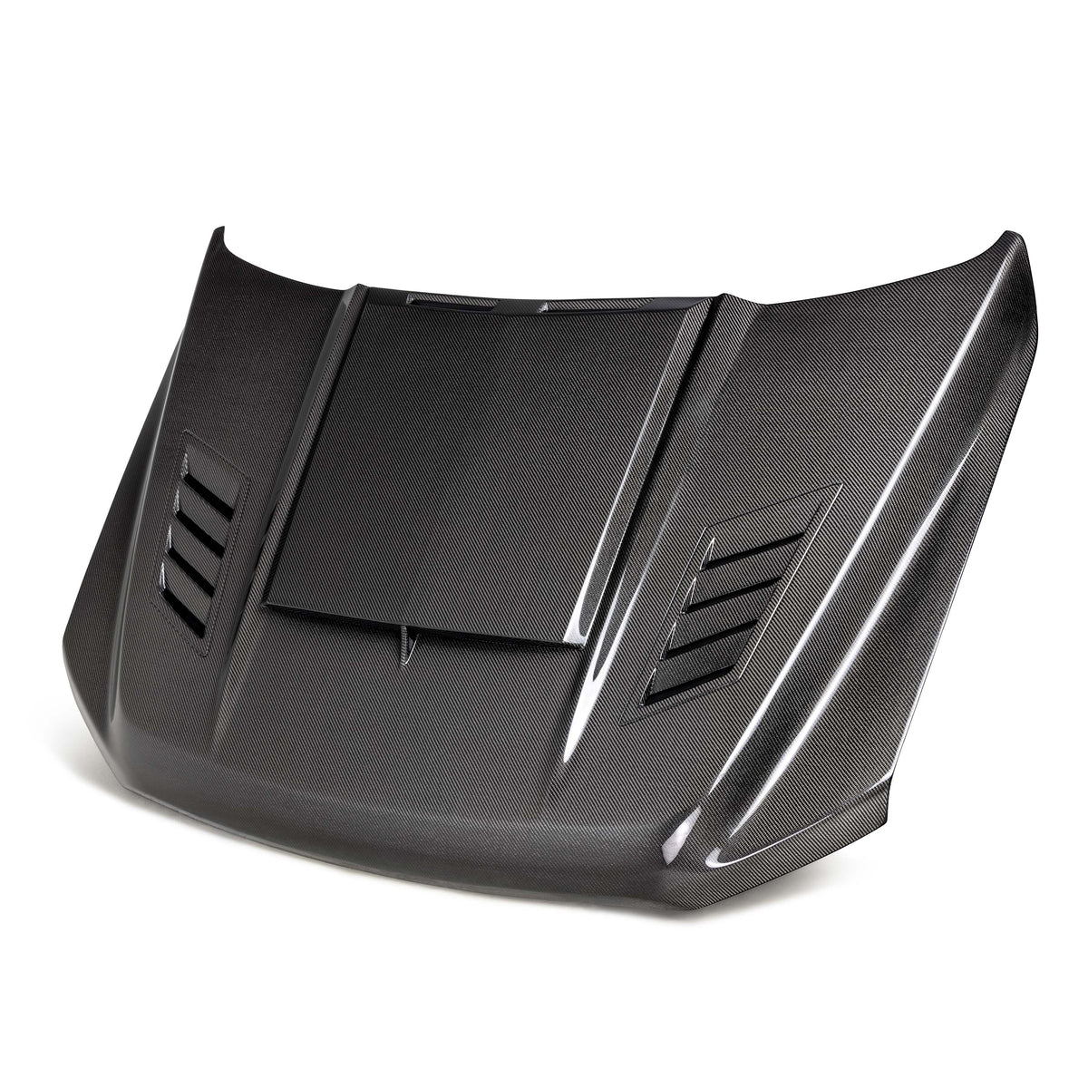 Type-AB carbon fiber hood for 2021-2026 Ford F-150