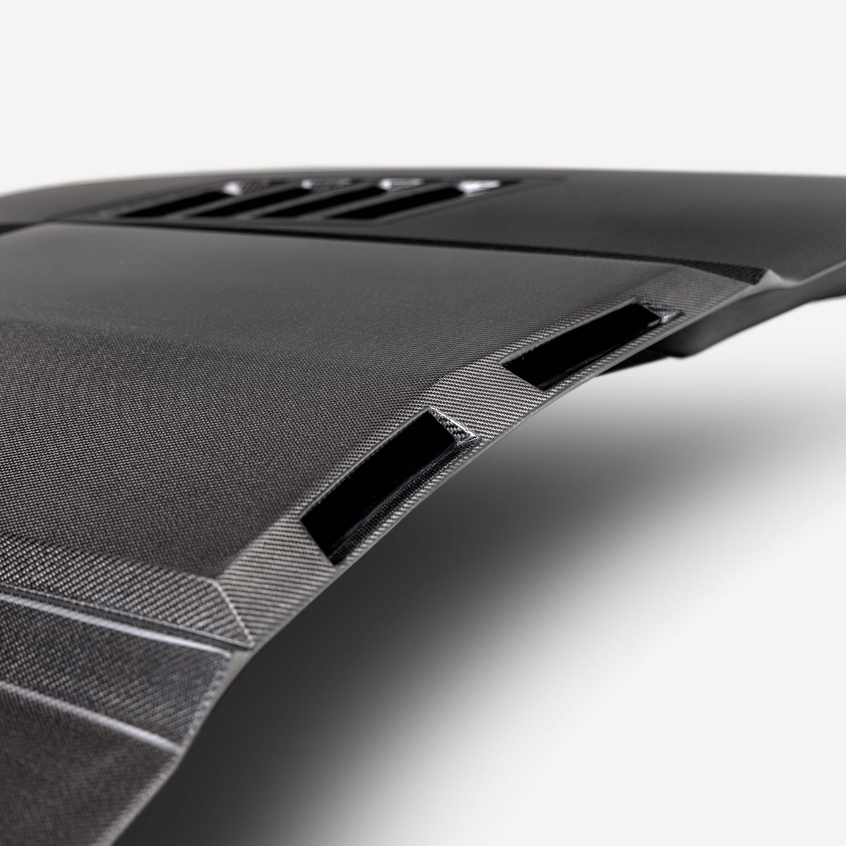 Type-AB carbon fiber hood for 2021-2026 Ford F-150