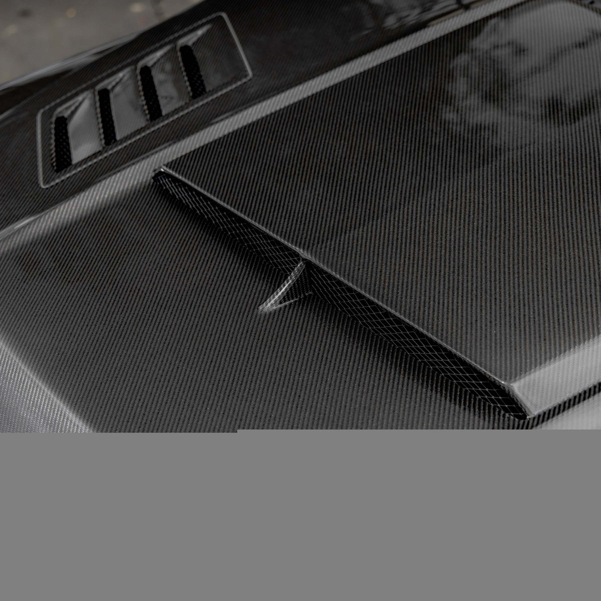 Type-AB carbon fiber hood for 2021-2026 Ford F-150