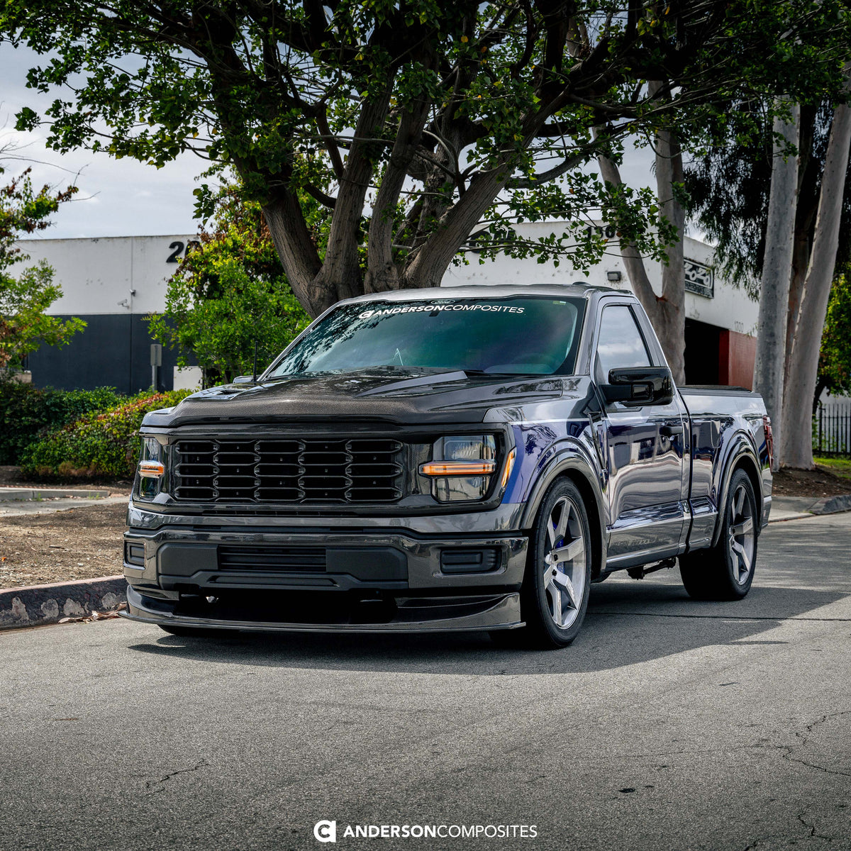 Type-AT carbon fiber hood for 2021-2026 Ford F-150